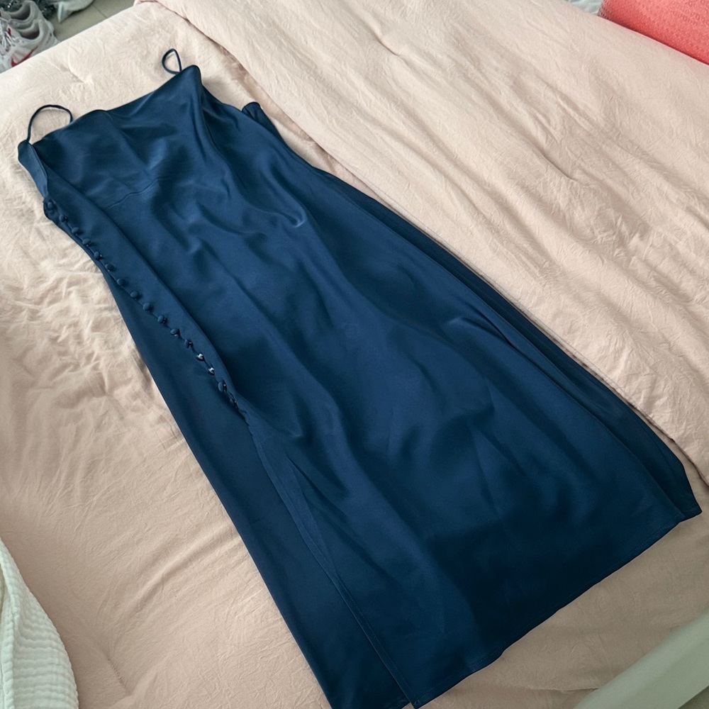 Forever 21 Midnight Blue Midi Dress
